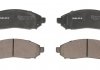 Комплект гальмівних колодок спереду CHEVROLET CORVETTE; NISSAN NP300 NAVARA, PATHFINDER III, XTERRA 2.5D/4.0/6.2 10.04- Delphi LP2011 (фото 3)