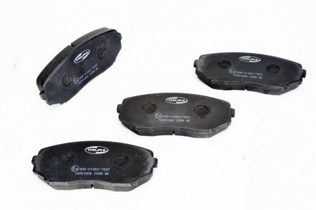Комплект тормозных колодок передний FORD USA EDGE; LINCOLN MKX; MAZDA CX-5, CX-7, CX-9 2.0-3.7 08.06- Delphi LP2098