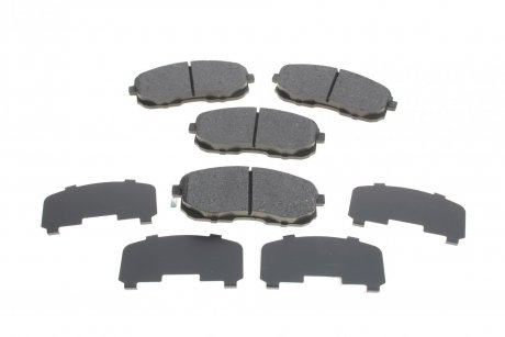 Комплект тормозных колодок передний FIAT SEDICI; MITSUBISHI левый 300 III; NISSAN CUBE, JUKE, PULSAR, TEANA I, TEANA II; RENAULT LATITUDE; SUZUKI SX4 1.2-2.5 08.86- Delphi LP2148