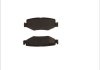 Комплект тормозных колодок задних DODGE JOURNEY, NITRO; JEEP CHEROKEE, COMPASS, WRANGLER III 2.4-4.0 08.06- Delphi LP2172 (фото 1)