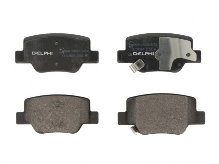 Комплект тормозных колодок задних TOYOTA VERSO 1.6-2.2D 04.09-08.18 Delphi LP2193 (фото 1)