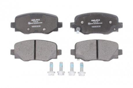 Комплект гальмівних колодок задніх FIAT 500L, 500X; JEEP COMPASS, RENEGADE 1.0-2.0D 09.13- Delphi LP3194