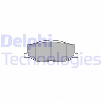 Комплект тормозных колодок передний SUZUKI JIMNY 1.5 07.18- Delphi LP3637