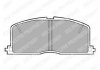 Фото автозапчасти тормозные колодки передние TOYOTA CAMRY, CARINA II, CELICA, COROLLA, CORONA, MR 2 I, PASEO, STARLET 1.0-2.0 02.83-01.02 Delphi LP460 (фото 1)