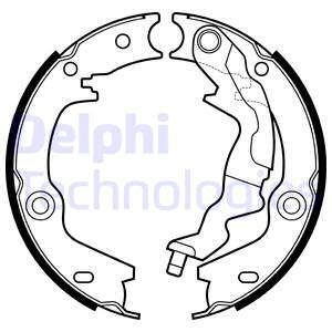 Комплект тормозных колодок KIA CERATO II 1.6/2.0 01.09- Delphi LS2161 (фото 1)