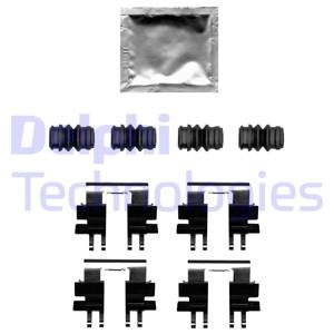 Набір для кріплення задніх гальмівних колодок DS DS 5; MAZDA CX-5 1.6-2.5 11.11- Delphi LX0695 (фото 1)