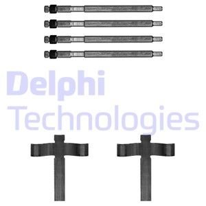 Монтажний набір гальмівних колодок задній Delphi LX0707