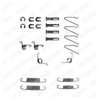 Фото автозапчастини монтажний набір гальмівної колодки (VAG) SKODA FAVORIT 1.3 05.89-09.94 Delphi LY1193