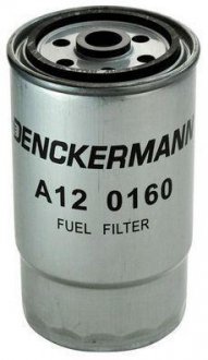 Фильтр топливный FIAT DUCATO, CITROEN JUMPER 2.0-2.8 JTD 02- (пр-во) Denckermann A120160 (фото 1)
