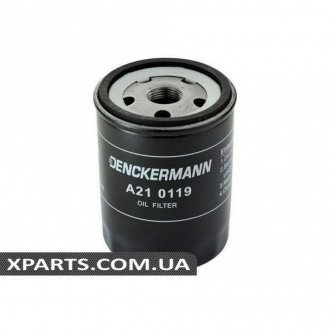 Фільтр масляний Opel Agila 1.0 12V, 1.2 16V 00.09- +ABS Denckermann A210119 (фото 1)