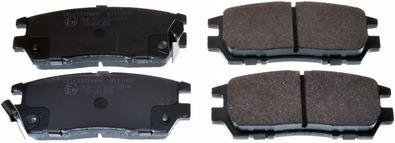 Фото автозапчасти brake pad rear Denckermann B111089