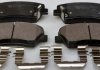 Фото автозапчасти brake pad front Denckermann B111278 (фото 1)