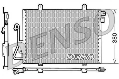 Радіатор кондиціонера 7700414103 Renault DENSO DCN23006