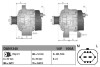 Фото автозапчасти генератор (14В, 100А) OPEL ASTRA G CLASSIC, ASTRA H, ASTRA H CLASSIC, ASTRA H GTC, COMBO TOUR, COMBO/MINIVAN, CORSA C, CORSA D, MERIVA A, TIGRA 1.0-1.4LPG 06.03- DENSO DAN1340 (фото 6)