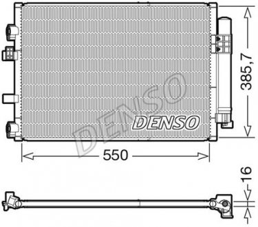 Радіатор кондиціонера Ford (1684942) DENSO DCN10044 (фото 1)