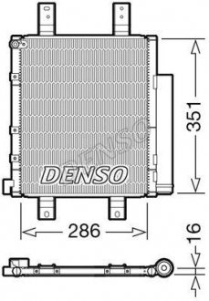 Фото автозапчасти ch£odnica klimatyzacji daihatsu honda DENSO DCN35005