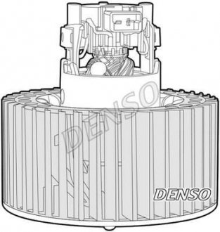 Фото автозапчасти вентилятор DENSO DEA09049