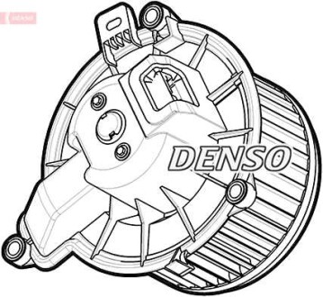 Фото автозапчасти вентилятор салону DENSO DEA12007