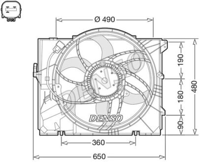 Фото автозапчастини автозапчасть DENSO DER05011