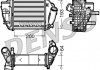 Фото автозапчастини охолоджувач впускного повітря AUDI A4 B6 2.5D 11.00-12.05 DENSO DIT02005 (фото 1)