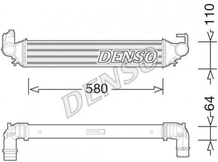 Фото автозапчасти теплообмінник DENSO DIT09117