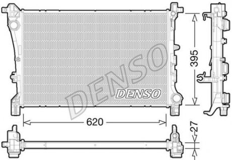 Фото автозапчасти теплообмінник DENSO DRM09167