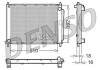 Фото автозапчасти конденсатор кондиционера RENAULT CLIO III, MODUS 1.2-2.0 12.04- DENSO DRM23100 (фото 5)