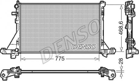 Радиатор Master / Movano / NV400 10 DENSO DRM23112 (фото 1)