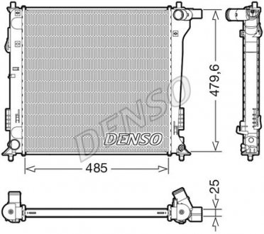 Фото автозапчасти радиатор HYUNDAI Tucson 15 DENSO DRM41020