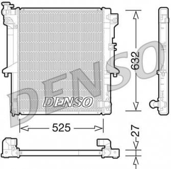 Фото автозапчасти радіатор DENSO DRM45034