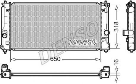 Теплообмінник DENSO DRM50081