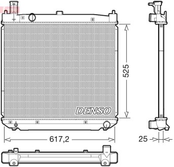 Фото автозапчастини радіатор DENSO DRM50141