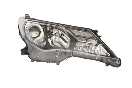 Налобный фонарь правый (D4S/HB3/LED/WY21W, электрический, без двигателя) TOYOTA RAV4 IV 12.12-02.16 DEPO 212-11W1R-LEHM2 (фото 1)