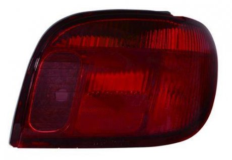 Ліхтар задній права (колір скла червоний) TOYOTA YARIS XP10 Hatchback 03.03-11.05 DEPO 212-19H4R-LD-UE (фото 1)