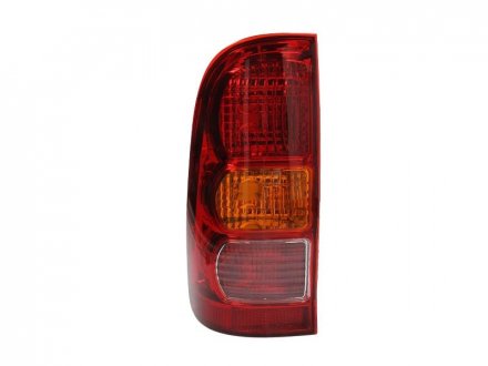 Ліхтар задній лівий (жовтий колір поворотника, червоний колір скла) TOYOTA HILUX VII Pick-up 06.04-06.08 DEPO 212-19K1L-LD-UE (фото 1)