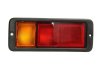 Ліхтар задній лівий (P21/5W/P21W, колір індикатора помаранчевий, колір скла червоний) MITSUBISHI PAJERO II Terenowy 12.90-04.00 DEPO 214-1946L-UE (фото 3)