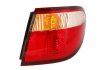 Ліхтар задній права (зовнішня частина, W21/5W/W21W, колір поворотника білий, колір скла червоний) NISSAN ALMERA II N16 Hatchback / Sedan 01.00-05.07 DEPO 215-19F4R-U (фото 1)
