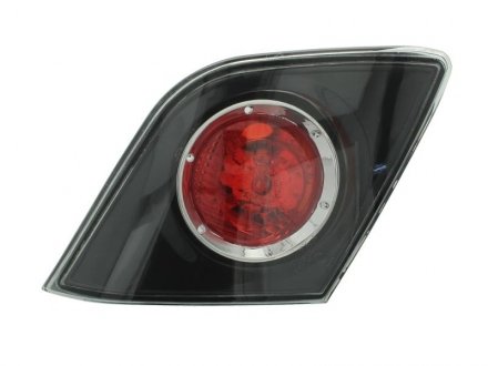 Ліхтар задній лівий (внутрішня частина, колір скло чорний) MAZDA 3 BK Hatchback 5D 10.03-12.06 DEPO 216-1305L-LD-UE