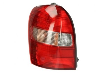 Задний фонарь левый (белый цвет индикатора, красный цвет стекла) MAZDA 323 VI BJ Sedan 5D 09.98-10.03 DEPO 216-1950L-A