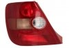 Ліхтар задній лівий (P21/5W/P21W, колір індикатора білий, колір скла червоний) HONDA CIVIC VII HB 3D 02.01-12.03 DEPO 217-1957L-LD-UE (фото 1)