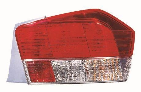 Ліхтар задній права (W21/5W/W21W/WY21W, колір поворотника білий, колір скла червоний) HONDA CITY V Sedan 09.08-12.11 DEPO 217-1995R-LD-UE