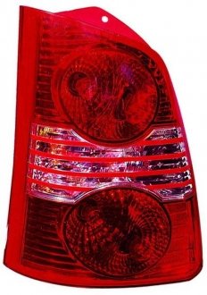 Задній ліхтар лівий (колір повороту білий, колір скла червоний) HYUNDAI ATOS PRIME Хетчбек 06.03-03.08 DEPO 221-1921L-UE