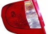 Фонарь задний левый (P21/5W/P21W/W16W, цвет индикатора прозрачный, цвет стекла красный) HYUNDAI GETZ Hatchback 08.05-06.09 DEPO 221-1936L-UE (фото 1)