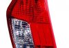 Ліхтар задній лівий (P21/5W/P21W/W16W, колір індикатора білий, колір скла червоний) HYUNDAI i10 Hatchback 01.08-04.11 DEPO 221-1944L3UE (фото 2)