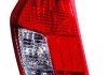 Ліхтар задній лівий (P21/5W/P21W/W16W, колір індикатора білий, колір скла червоний) HYUNDAI i10 Hatchback 01.08-04.11 DEPO 221-1944L3UE (фото 1)