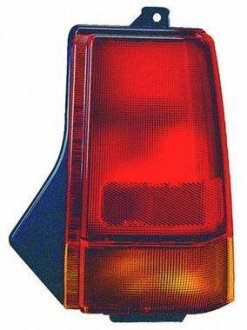 Ліхтар задній права (зовнішня частина, покажчик повороту жовтий, колір скла червоний) DAEWOO TICO Hatchback 02.95-12.00 DEPO 222-1901R-U (фото 1)