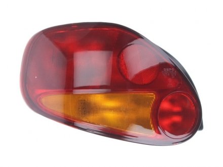 Ліхтар задній лівий (P21/5W/P21W, колір індикатора помаранчевий, колір скла червоний) DAEWOO MATIZ I Hatchback 09.98-12.08 DEPO 222-1905L-LD-AE