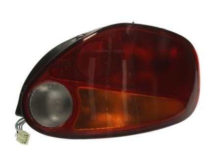 Ліхтар задній права (P21/5W/P21W, колір індикатора помаранчевий, колір скла червоний) DAEWOO MATIZ I Hatchback 09.98-12.08 DEPO 222-1905R-LD-AE (фото 1)