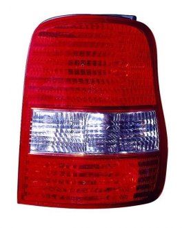 Ліхтар задній права (P21/5W/P21W, колір поворотника білий, колір скла червоний) KIA CARNIVAL I Wielkopojemne 10.01-06.07 DEPO 223-1929R-UE