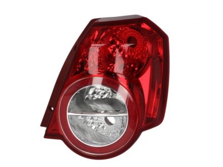 Фонарь задний правый (P21/5W/P21W, цвет указателя поворота белый, цвет стекла красный) CHEVROLET AVEO II Hatchback / Sedan 04.08-05.11 DEPO 235-1906R-LD-UE (фото 1)